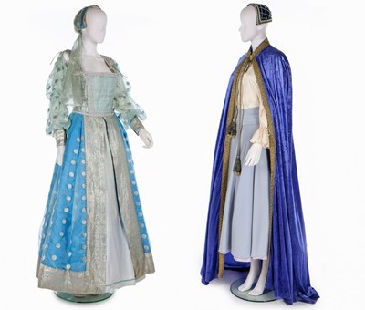 Lot 23 - Two Shirley Davis costumes worn by the Duchess...