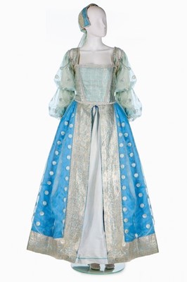 Lot 23 - Two Shirley Davis costumes worn by the Duchess...