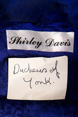 Lot 23 - Two Shirley Davis costumes worn by the Duchess...