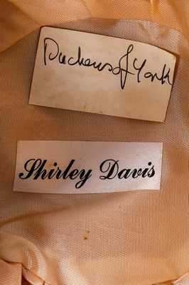 Lot 23 - Two Shirley Davis costumes worn by the Duchess...