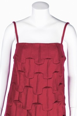 Lot 173 - A Sybilla felted wool 'cubist' patchwork dress,...