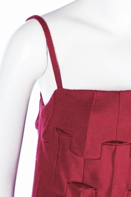 Lot 173 - A Sybilla felted wool 'cubist' patchwork dress,...