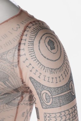 Lot 190 - A rare and early Maison Martin Margiela tattoo-...