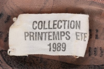 Lot 190 - A rare and early Maison Martin Margiela tattoo-...