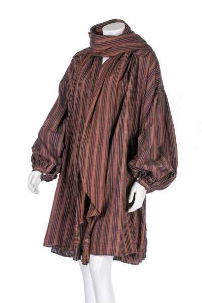 Lot 149 - Westwood/McLaren madras-striped cotton shirt...