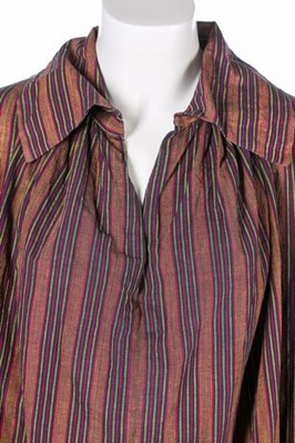 Lot 149 - Westwood/McLaren madras-striped cotton shirt...