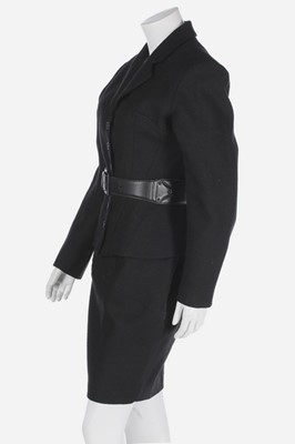 Lot 175 - An Azzedine Alablack wool suit, Autumn-Winter,...