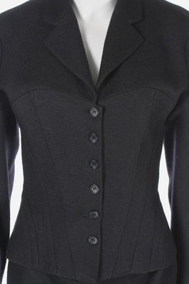 Lot 175 - An Azzedine Alablack wool suit, Autumn-Winter,...