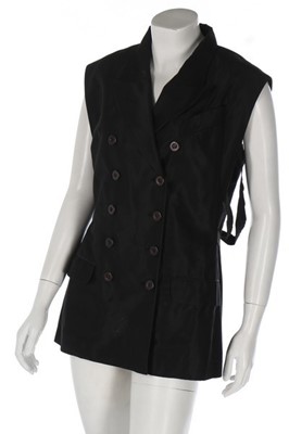 Lot 172 - A Jean Paul Gaultier tuxedo 'cage' jacket,...