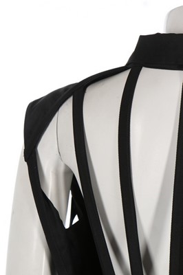 Lot 172 - A Jean Paul Gaultier tuxedo 'cage' jacket,...
