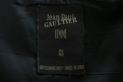 Lot 172 - A Jean Paul Gaultier tuxedo 'cage' jacket,...