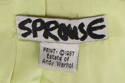 Lot 152 - A Stephen Sprouse/Andy Warhol fluorescent...