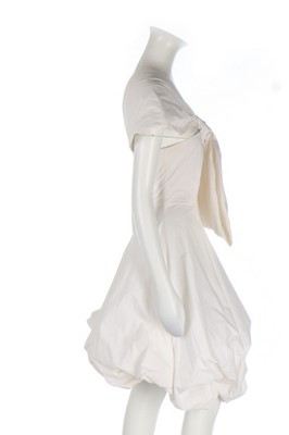 Lot 168 - A John Galliano white cotton dress, 'Blanche...