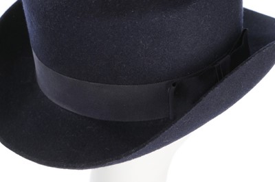 Lot 151 - A Vivienne Westwood navy felt 'John Bull' hat,...