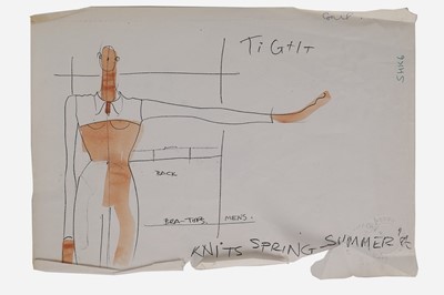 Lot 166 - John Galliano's original knitwear studio...