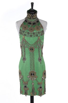 Lot 322 - A fine Gianni Versace cocktail dress,...