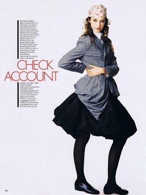 Lot 192 - A good Comme des Garçons houndstooth checked...
