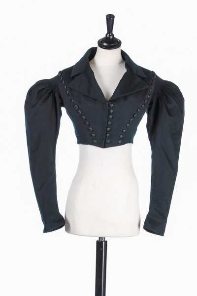 Lot 38 - A rare lady's 'amazone' or riding jacket, 1825-...