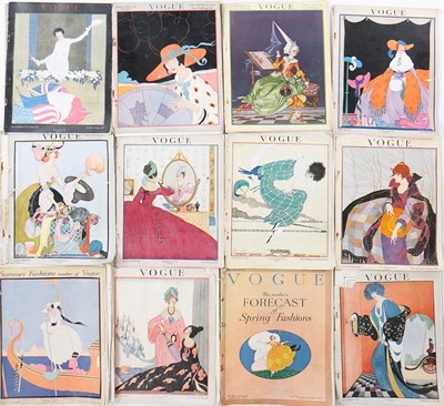 Lot 46 - Rare, early editions of mainly British Vogue,...
