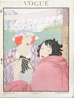 Lot 47 - British Vogue, 1920, including designs by...