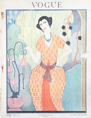 Lot 47 - British Vogue, 1920, including designs by...