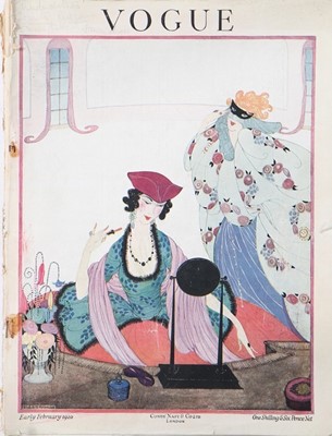 Lot 47 - British Vogue, 1920, including designs by...