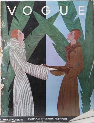 Lot 52 - British Vogue, 1932, comprising: January 3, 20;...
