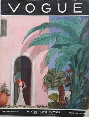 Lot 54 - British Vogue, 1934, a near complete run,...