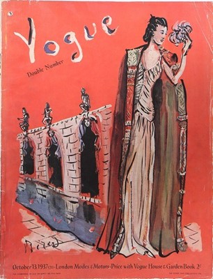 Lot 57 - British Vogue, 1937, largely complete,...