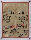 Lot 72 - A Cradle Coverlet, by Ann West but unsigned,...