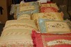 Lot 89 - Three late 19th centruy Aubusson cushions, the...