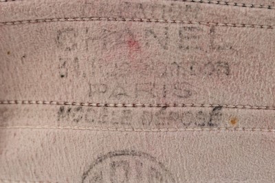 Lot 66 - A rare pair of Chanel leather motoring gloves,...
