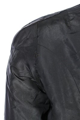 Lot 68 - A Schiaparelli couture black faille evening...