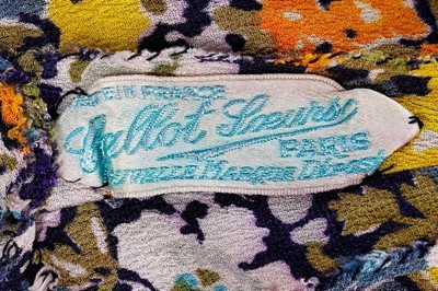 Lot 71 - A Callot Soeurs floral printed crêpe summer...