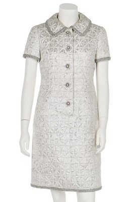 Lot 125 - An Yves Saint Laurent Patron Original quilted...