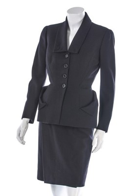 Lot 81 - A rare, early Pierre Cardin suit, early 1950s,...
