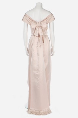 Lot 91 - A Christian Dior London ballet slipper-pink...