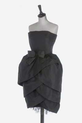 Lot 93 - A Christian Dior by Yves Saint Laurent black...