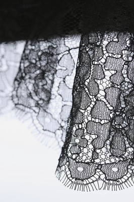 Lot 93 - A Christian Dior by Yves Saint Laurent black...