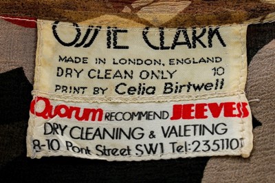 Lot 114 - An Ossie Clark/Celia Birtwell for Quorum...