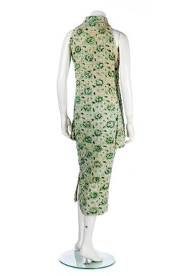 Lot 101 - A Pedro Rodriguez fully embellished guipure...