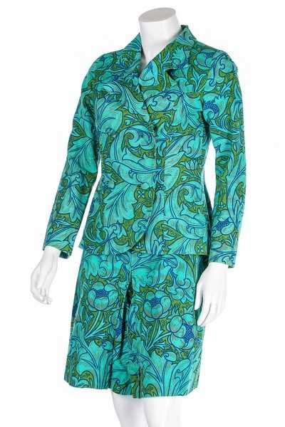 Lot 116 - A Quorum William Morris print culotte suit,...