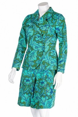 Lot 116 - A Quorum William Morris print culotte suit,...