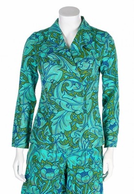 Lot 116 - A Quorum William Morris print culotte suit,...