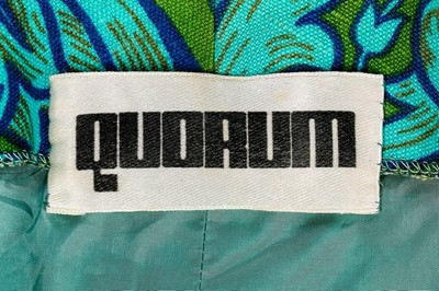 Lot 116 - A Quorum William Morris print culotte suit,...