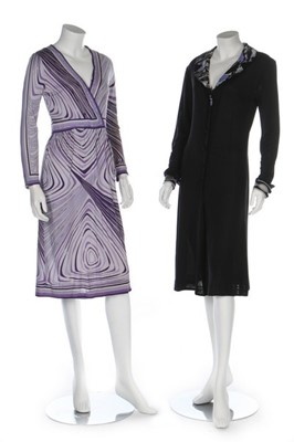 Lot 57 - Two Pucci jersey dresses, late 1960s-early...