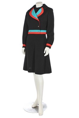 Lot 200 - A Louis Feraud at Rembrandt tricolour wool...