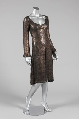 Lot 175 - An Alexander McQueen 'chainmail' cocktail...
