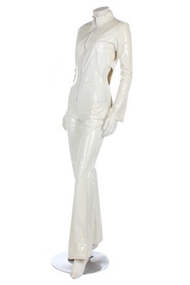 Lot 204 - A Velvet Illusions of London white vinyl...