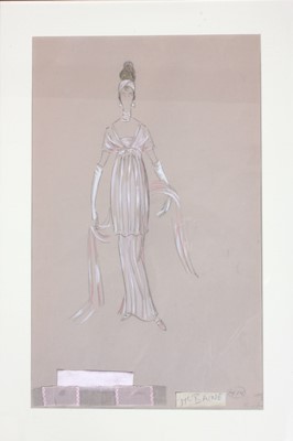 Lot 54 - Cecil Beaton costume design for `My Fair Lady',...